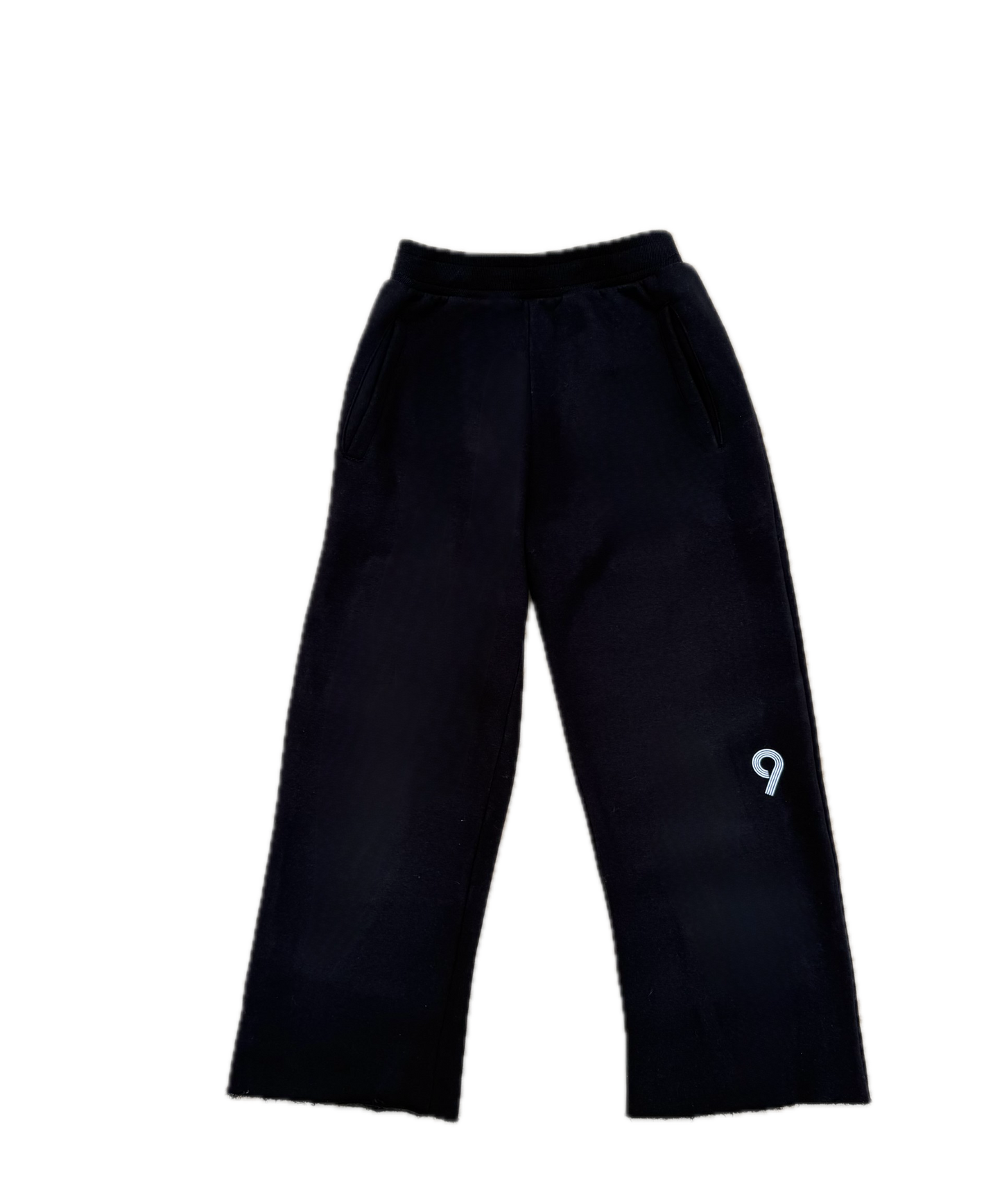 NUEVE OPEN HEM SWEATPANTS [BLACK]